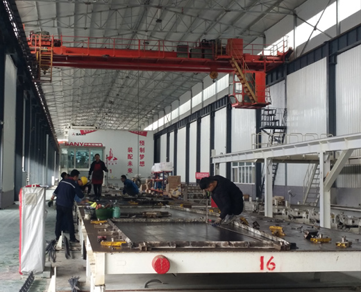 業臻預製構件廠房環境展示
